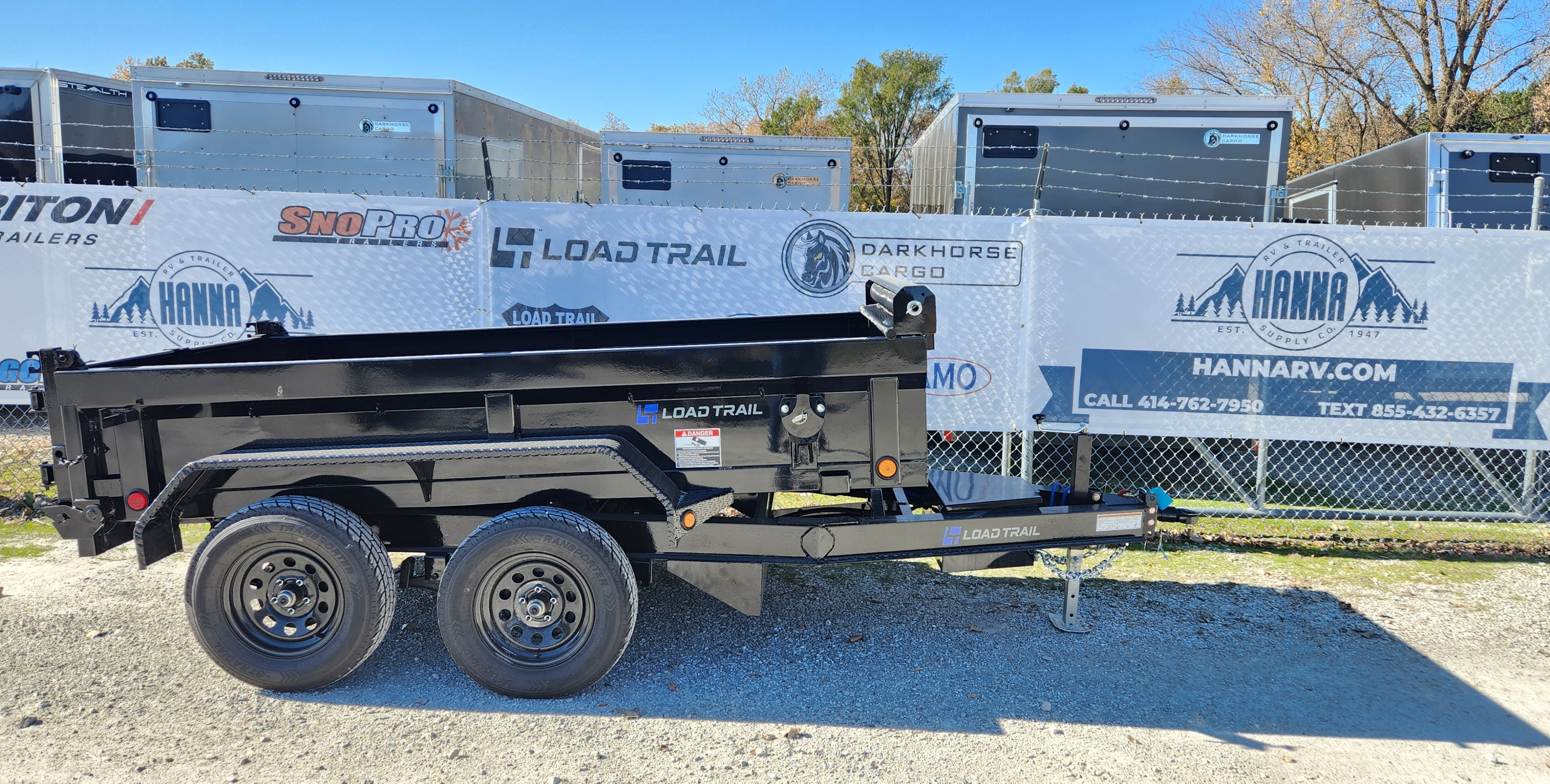 Load Trail 5 X 10 Tandem Axle 7,000 Lb Trailer -18" Sides